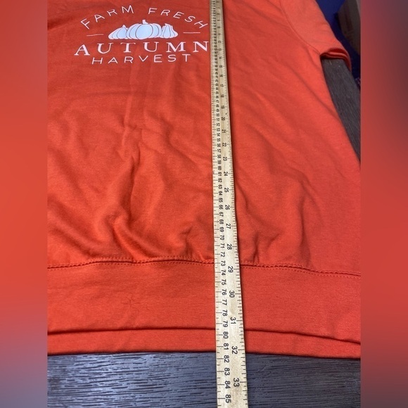 IC Women's Crew Neck
Pullover Long Sleeve Orange
Sweatshirt Size 2X - Picture 7 of 8